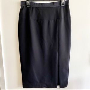 Beautiful Ann Taylor Black Midi Skirt, Like New